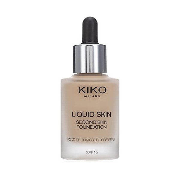 KIKO Milano Liquid Skin Second Skin Foundation 05 | Fond de Teint Fluide Effet Seconde Peau