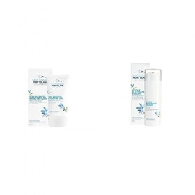 Saint-Gervais Mont blanc - Soin Visage Hydratant 24H pour Peaux Déshydratées/Sensibles/Normales à Sèches - 40 ml & Masque Ré-