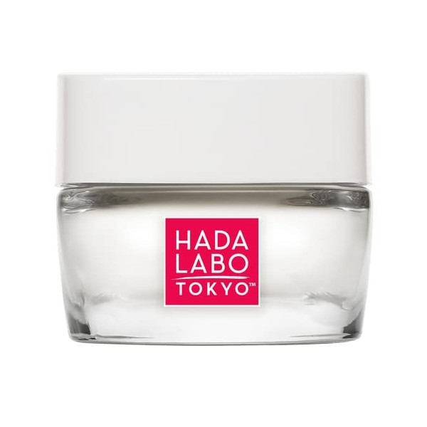 Hada Labo Tokyo 50 ml Revitalisierende Gesichtscreme Damen, Anti-Age Nachtcreme mit Hyaluronsäure, Regeneration der Haut, Ges