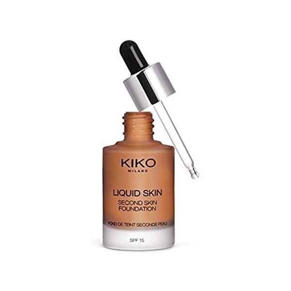 KIKO Milano Liquid Skin Second Skin Foundation 05 | Fond de Teint Fluide Effet Seconde Peau