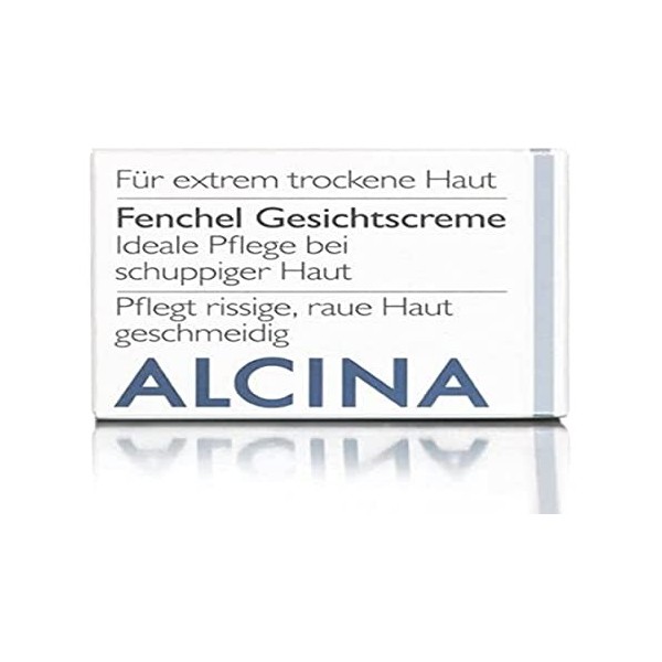 Alcina Crème visage pour peaux sèches et extrêmement sèches T Fenouil 50 ml