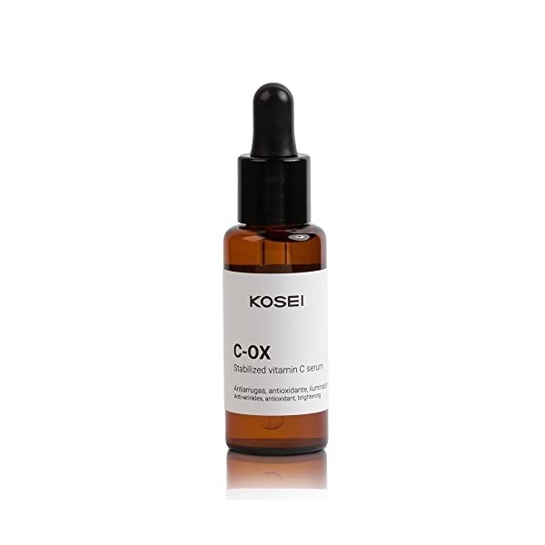 Kosei - C-OX Vitamin C Serum - 30 ml - Soin anti-âge - Effet antioxydant - Pouvoir anti-rides - Amélioration de la luminosité