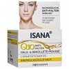 Isana Q10 Anti-Rides de cou & décolleté de mousse pour peau exigeante 50 ml, Corn eosti cker DS, anti-âge raffermissante, nac