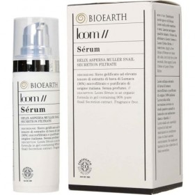 Bioearth Loom Sérum Crème à la bave descargot certifiée biologique 96 % , 30 ml