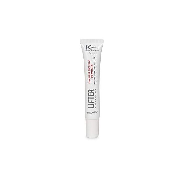 KDERM - Lifter Combleur Précision Instantané - Soin du Visage Anti-Age 2-en-1 aux Bio-Peptides de Kappa-Elastine - Tube Préci