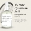 Sérum à lAcide Hyaluronique - ENORME 60ml- Vegan, Sans Cruauté, Bio - Meilleur Hydratant pur Pour le Visage à lacide Hyalur