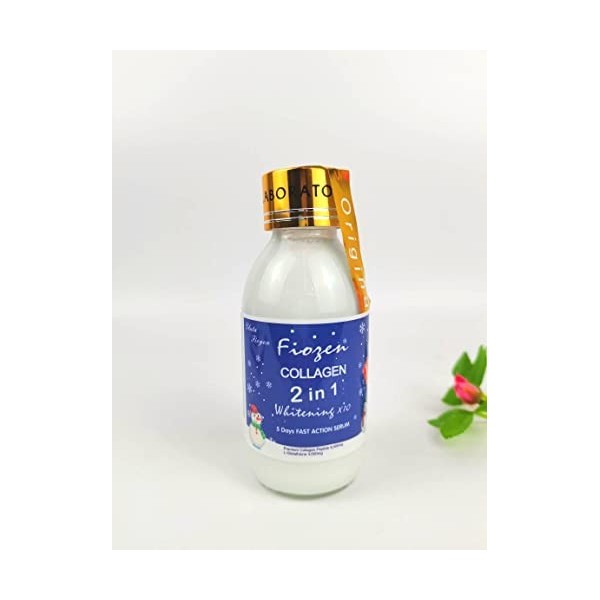 GLUTA MASTER Serum concentré blanchissant pour le visage et corps FIOZEN, gelée de collagène 2 en 1 Serum blanchissant de hau