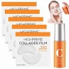 Highprime Collagen Soluble Film Highprime Collagen Film & Mist Kit Solid Collagen Essence Paste for Anti-Aging Effects, Smoot