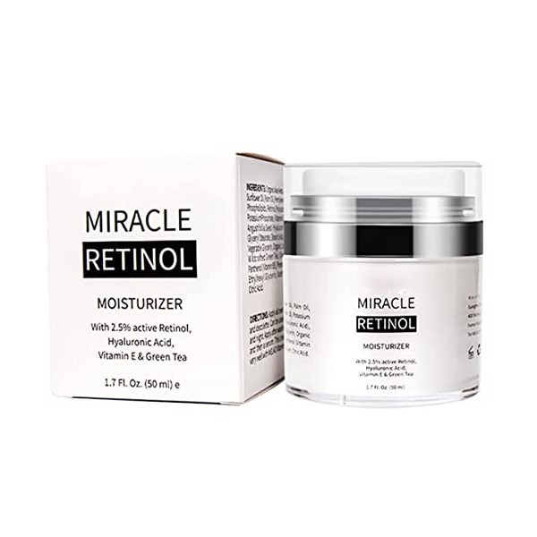 Harvey Ross Miracle Retinol, 50g Harvey Ross Eye Cream, Miracle Retinol Moisturizer, Harvey Ross Skin Care, réduit les rides 