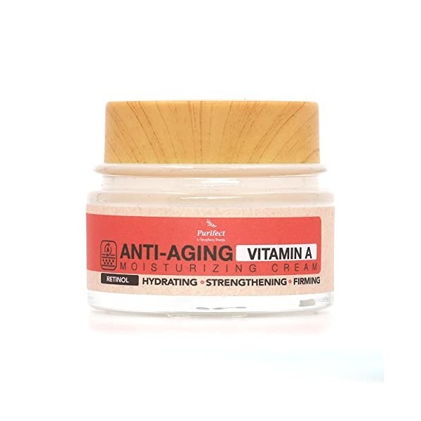 Purifect Anti-Aging Vitamin A Moisturizing Cream Retinol , Prevents sun Damage and Stimulates Collagen Production 30ml