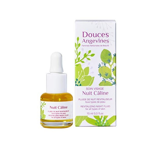 Les Douces Angevines Nuit Câline Soin de nuit revitalisant baume fluide 15ml