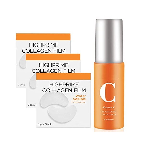 Flysmus Pureskin Korean Soluble Collagen Film, Korea Highprime Collagen Soluble Film, Highprime Collagen Film & Mist Kit, Ant