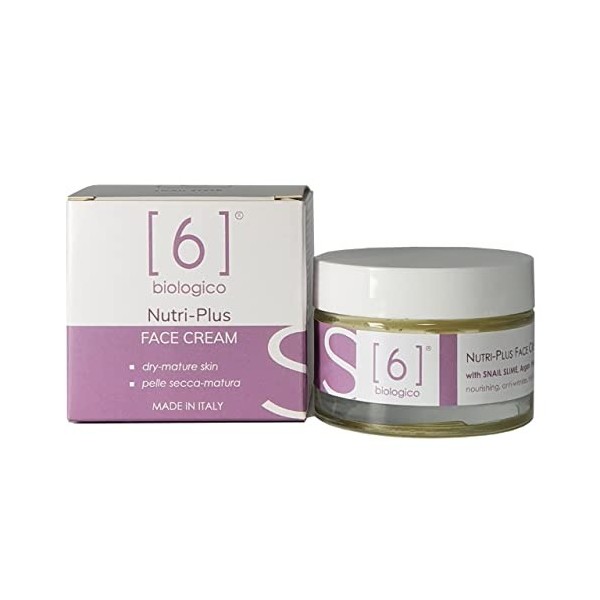 Crème anti-âge à base de bave descargot et acide hyaluronique - Crème de jour pour soin du visage - 100% Bio Naturel - Antir