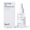 Face D | Pure Plump, Sérum à lAcide Hyaluronique HA4 à Effet Raffermissant Immédiat, 30 ml