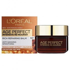 LOreal Paris Age Perfect Intensive Renourish Crème de Jour au Miel de Manuka Peaux Matures et Sèches 50 ml