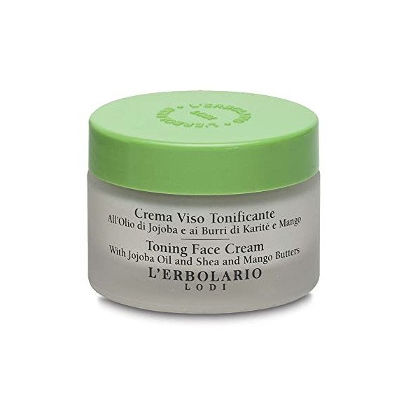 LERBOLARIO - CRÈME POUR LE VISAGE AVEC GINKGO BILOBA ET AVEC VIGNE ROUGE