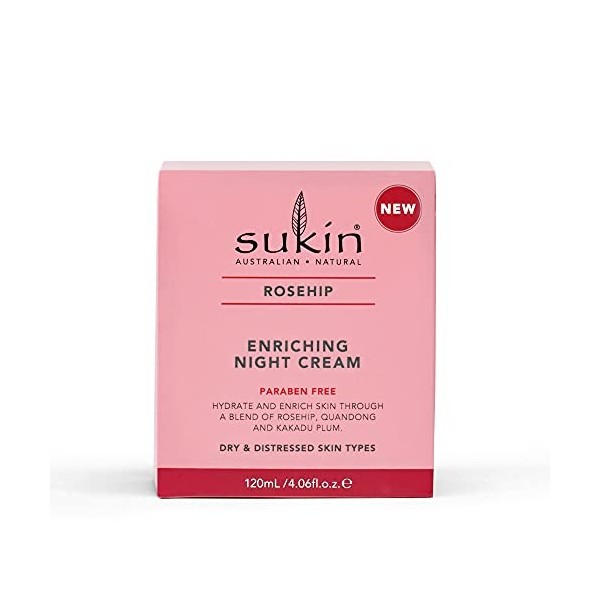 Sukin Rose Hip Enriching Night Cream 120ml