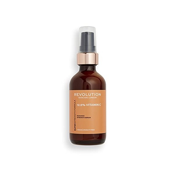 Revolution Skincare London, sérum éclatant à la vitamine C 12,5%, Super Sized, 60ml