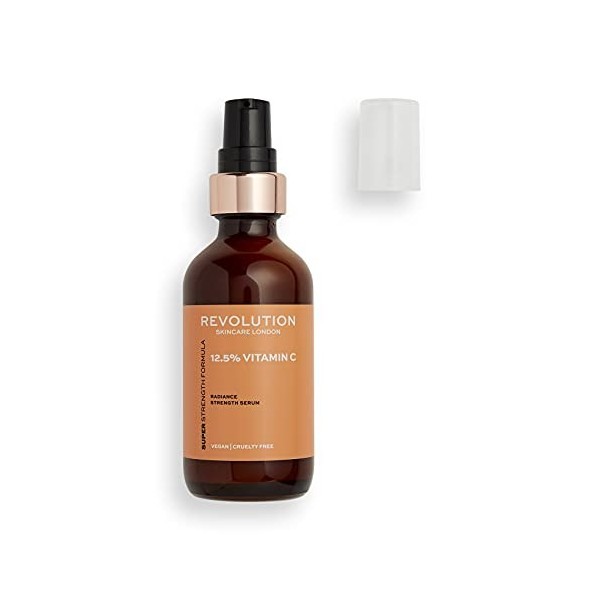 Revolution Skincare London, sérum éclatant à la vitamine C 12,5%, Super Sized, 60ml