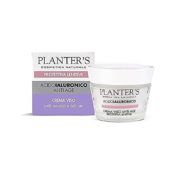 Planters Crème Visage Anti-Âge Protectrice Adoucissante à lAcide Hyaluronique. Crème visage jour et nuit protectrice destin