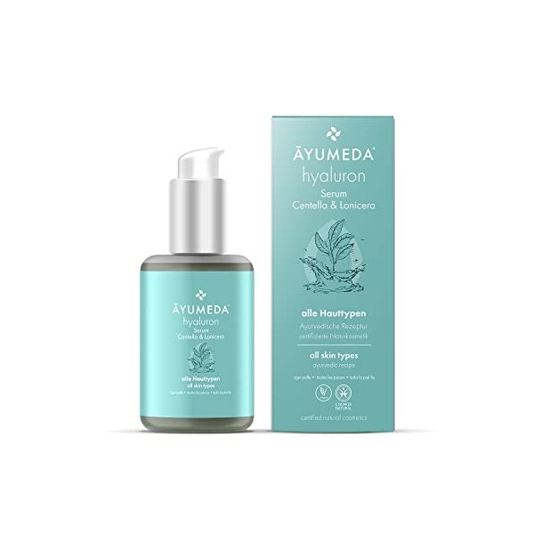 Ayumeda Hyaluron Sérum Centella & Lonicera | Booster hydratant profond | Pour chaque peau | 30 ml