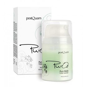 PostQuam - Creme Jour Matifiante - Texture Gel | Creme Hydratante Matifiante Visage, Crema Pelle Grassa 50 ml