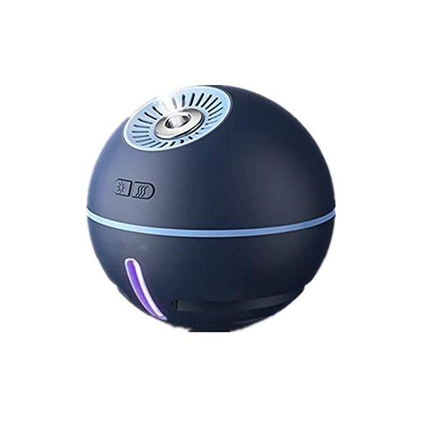 Mini humidificateur, conception pratique, pas de corrosivité, spray fin, veilleuse colorée, nano atomisation, hydratant, sûr 