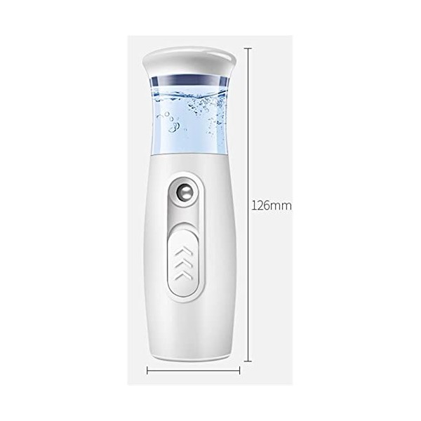 AMMZON Pulvérisateur Nano Mist, pulvérisateur hydratant Portable humidificateur de beauté à pulvérisation Fine Nano Instrumen