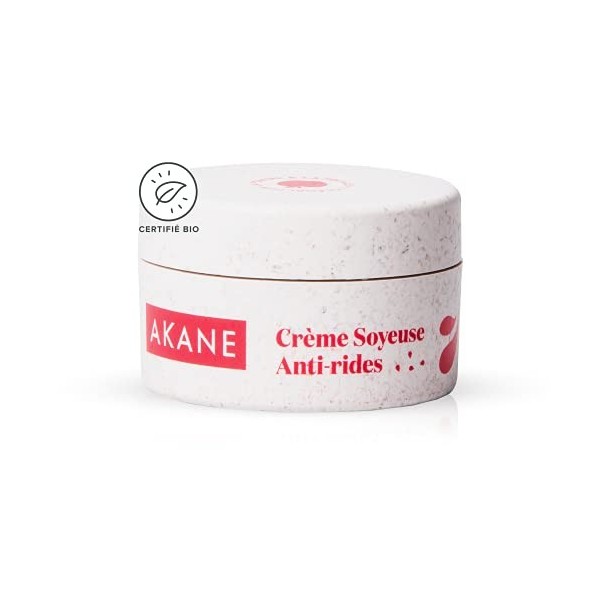 AKANE - Soin de Jour + Soin de Nuit - Crème Soyeuse Anti-Rides - Anti-tâches - Nouvel Emballage 2021 - Crème Certifiée Bio - 