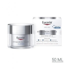Eucerin Hyaluron-Filler + 3x Effect Soin de Jour SPF 15 Peau Sèche 50ml