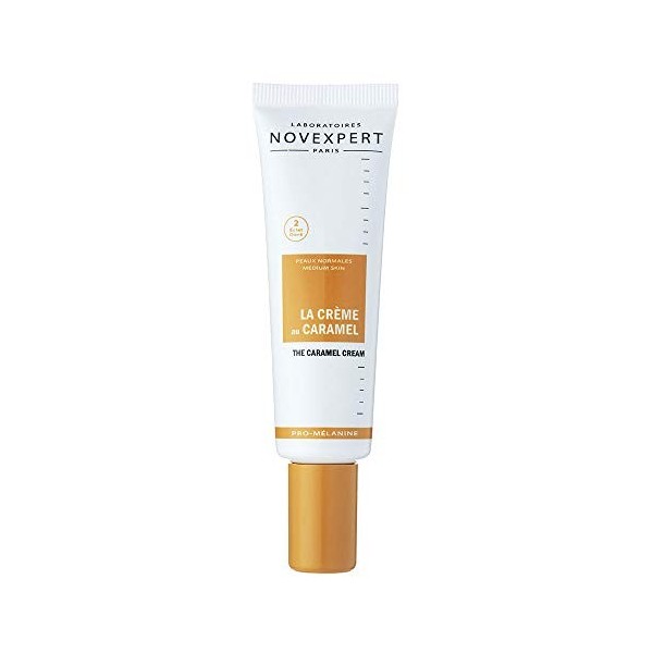 Novexpert - La Creme au Caramel - Peaux Normales - Eclat Dore 30ml Pro-Melanine Novexpert