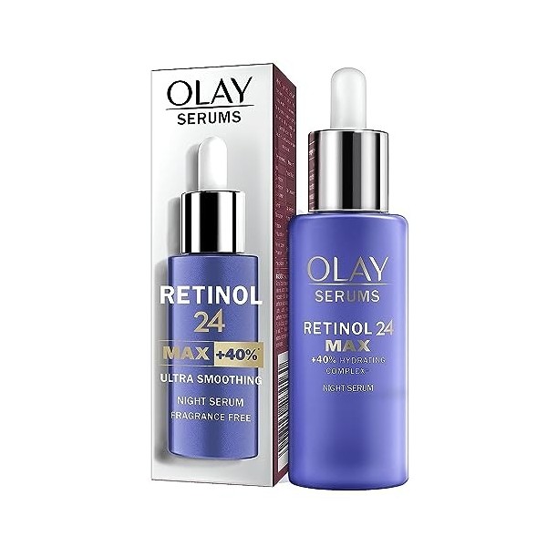 Olay Regenerist Retinol24 Max Sérum de nuit sans parfum, 40 ml