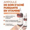 Coreana AMPLE:N Ampoule VC Shot 3,38 fl. oz.  100 ml - Sérum facial anti-âge nettoyant pour la peau, réduit les ridules, les