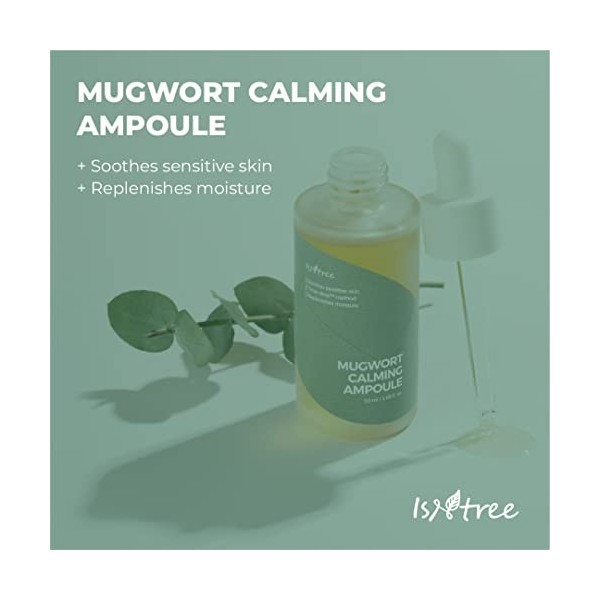 IsNtree Ampoule darmoise Spot Saver 1,69 fl.oz. | Apaisant, hydratant et protecteur de la peau avec des extraits darmoise |