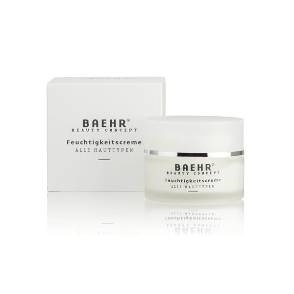 Baehr Beauty Concept Crème hydratante pour tous types de peau, pack de 1  1 x 50 ml 