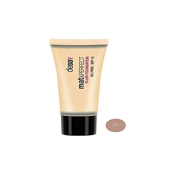 Debby mat&perfect, Fond de teint fluide, sans huile, SPF 15, 30 ml Fond de Teint