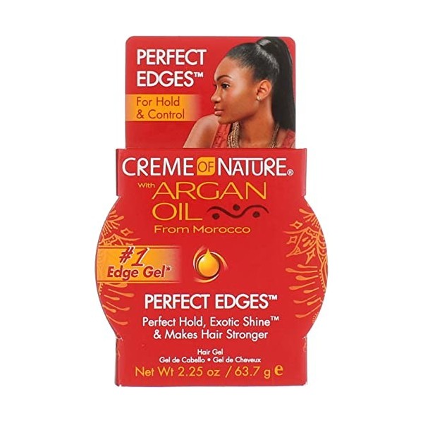 Creme of Nature Argan Oil Perfect Edges Control 2.25 oz. Jar by Creme of Nature