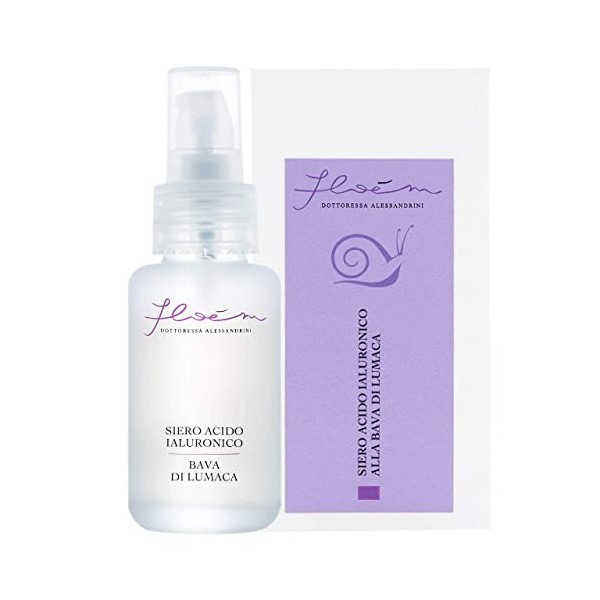 Floèm - Sérum Visage à la Bave dEscargot et Acide Hyaluronique 100% Bio, avec une Haute Concentration de Principes Actifs, N