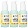 Garnier SkinActive Sérum Visage Vitamine C en Crème 2en1 Illuminateur et Anti-Imperfections SPF 25 pour Peaux Ternes et Inéga