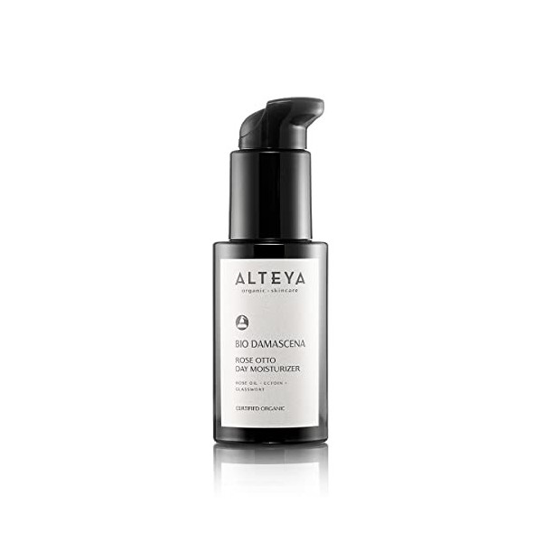 Alteya Organic Hydratant jour certifié bio organique Damascena – Rajeunissant, 50ml, Basé sur rose Otto bulgare organique