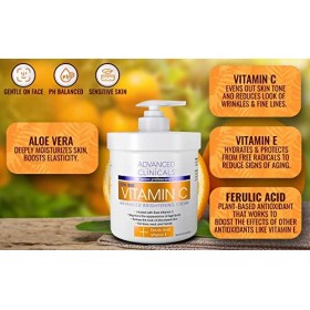 Vitamin C, Advanced Brightening Cream, 16 oz 454 g 