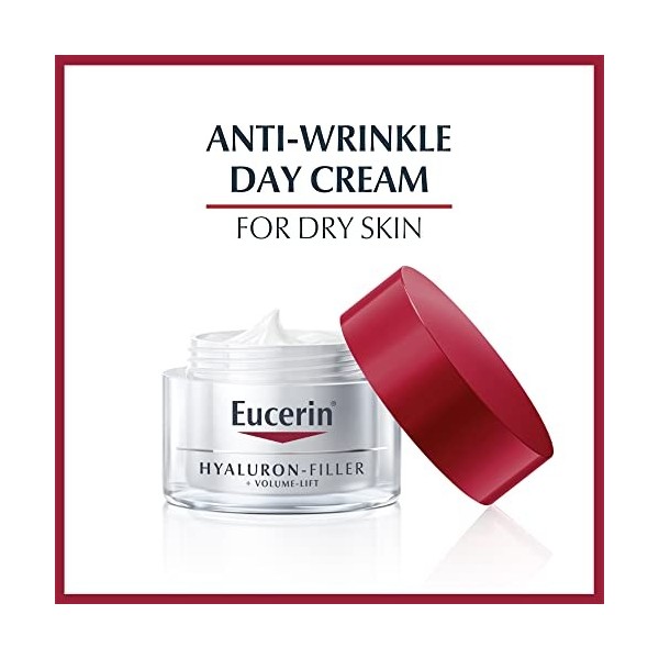 Eucerin Anti-âge Hyaluron-Filler + Volume-Lift Crème de Jour SPF15 pour Peau Sèche 50ml - Dernier 2018 par Total Corps Soin G