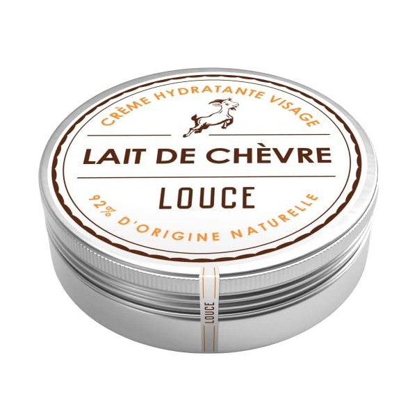 Crème Lait De Chèvre Visage | Traitement Efficace Contre lAcné | Crème Hydratante Peau Acnéique | Crème de jour peau à imper