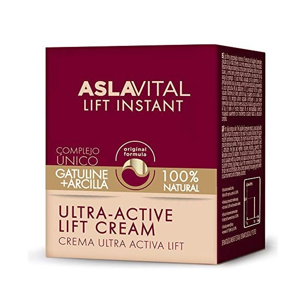 Aslavital Lift Instant, Crème Lift Ultra-Active, Pour tous les types de peau, 50 ml