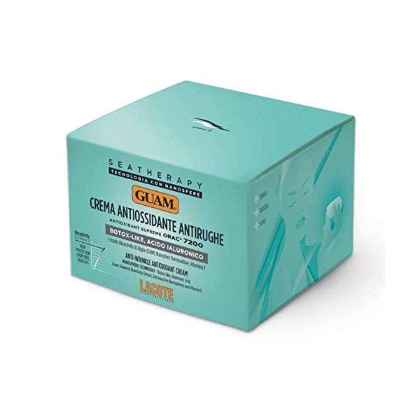Crème Anti-Rides Femme Antioxydante SeaTherapy - Soins pour le Visage - Antioxydant Suprême ORAC 7200 - Effet Similaire au Bo