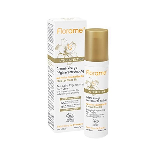 Florame - CREME VISAGE Anti Age LYS PERFECTION - 50ml - Cosmébio