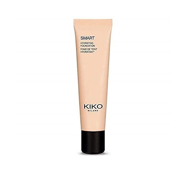 KIKO Milano Smart Hydrating Foundation 01 - Wr 01 | Fond De Teint Fluide Hydratant Et Uniformisant