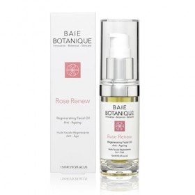 Baie Botanique Professionnel Huile Faciale Anti-âge 15ml - Rose Absolue, Rose Musquée, Camélia, Bourrache, Framboise, Onagre,