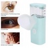 2In1 Cool Steamer Hydrating Mist Spraye Mini humidificateur de visage Vaporisateur de téléphone portable Nébuliseur Atomiseur