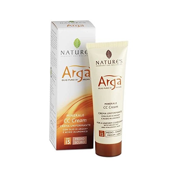 Arga Cc Crème Visage Me/sombre